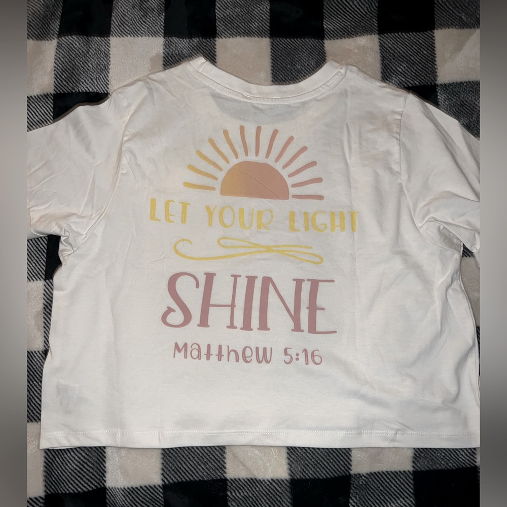 Bible Matthew 5:16 “Let your light shine”